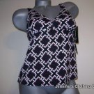 NWT Inc Womens Swimsuit Tankini Top Size 8 $52