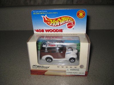MIB Hot Wheels JC Whitney 40's Woodie Special Ed. 1999