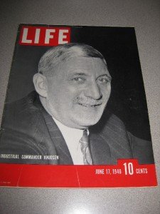 Life Magazine June 17 1940 Commander Knudsen Joe Louis