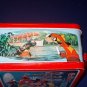 1980 ALLADIN - METAL - WALT DISNEY'S WONDERFUL WORLD/WORLD ON ICE - LUNCHBOX & THERMOS EXCELLENT