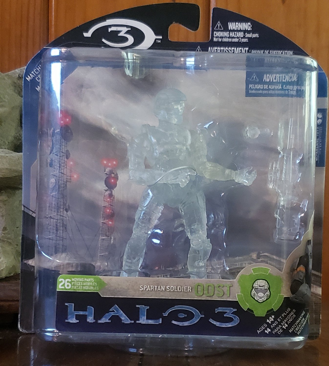 HALO 3 SERIES 3 SPARTAN ODST (ACTIVE CAMMO) WALMART EXCLUSIVE (BRAND