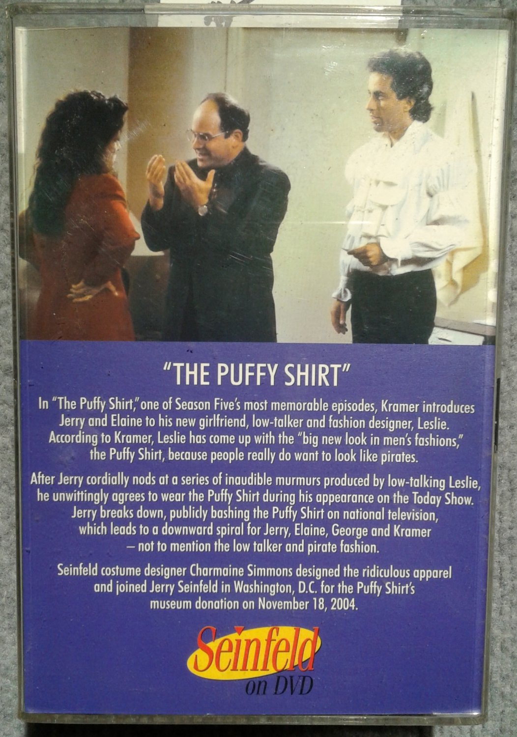 seinfeld puffy shirt dvd