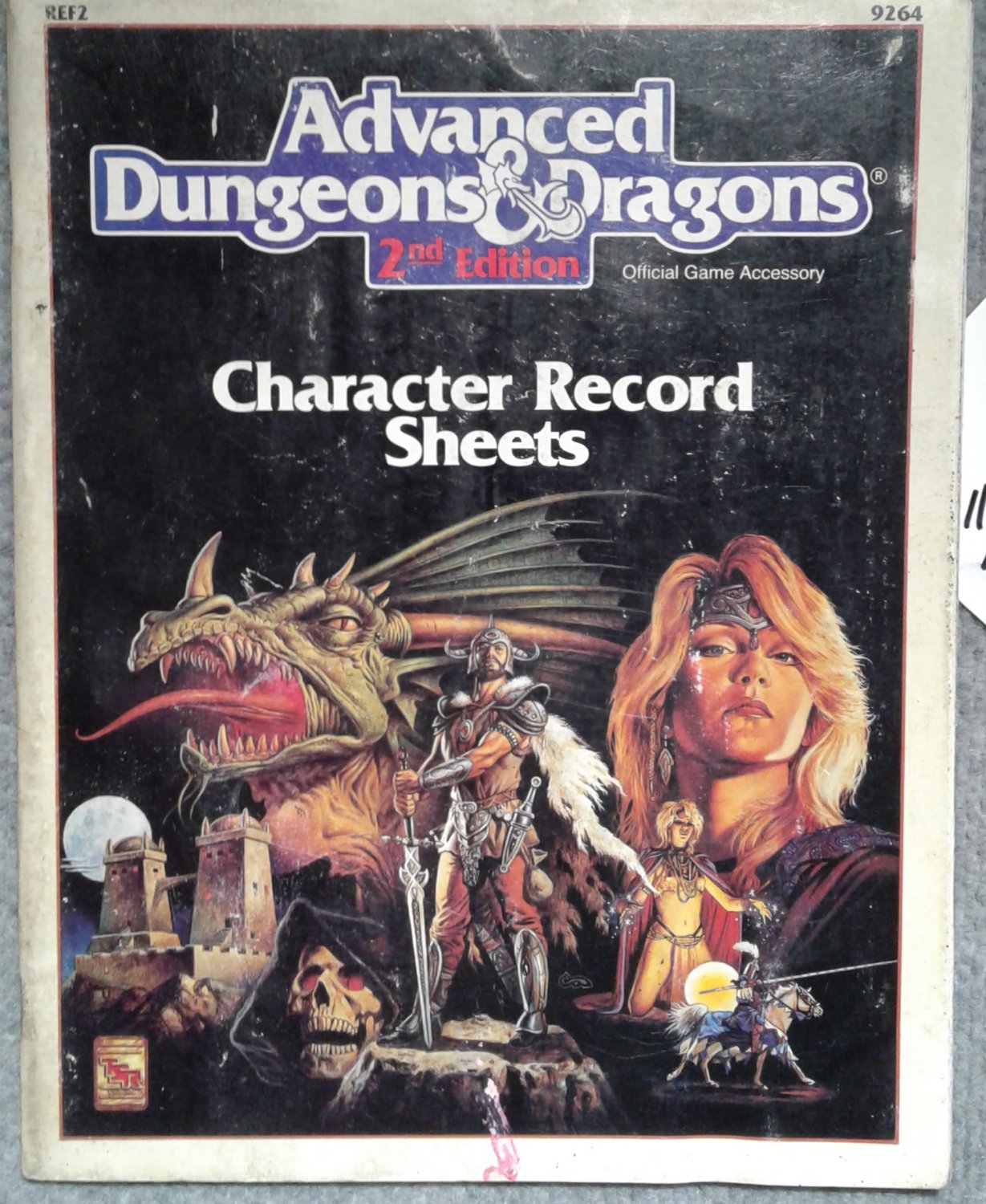 Advanced Dungeons&Dragons(2nd Edition) Character Record sheets