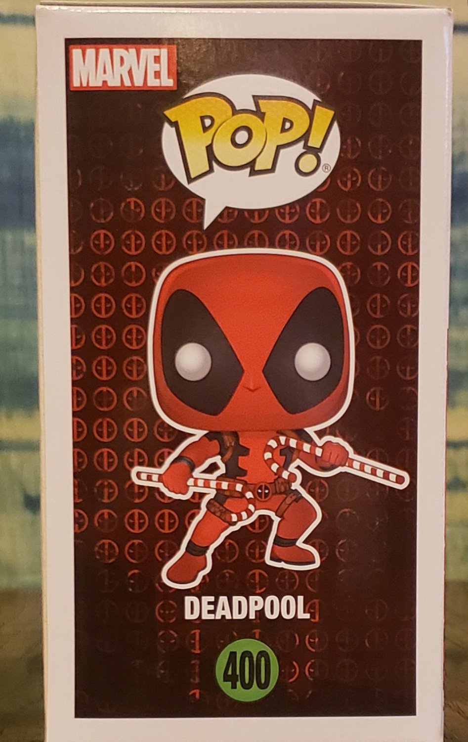 FUNKO POP - Marvel - DEADPOOL with Candy Canes #400