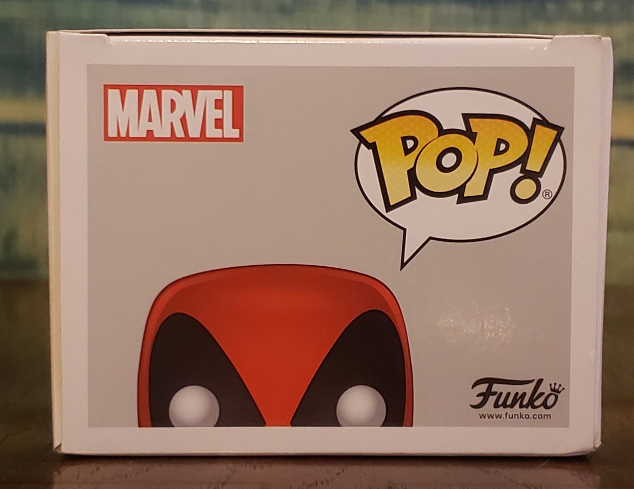 deadpool with candy canes pop