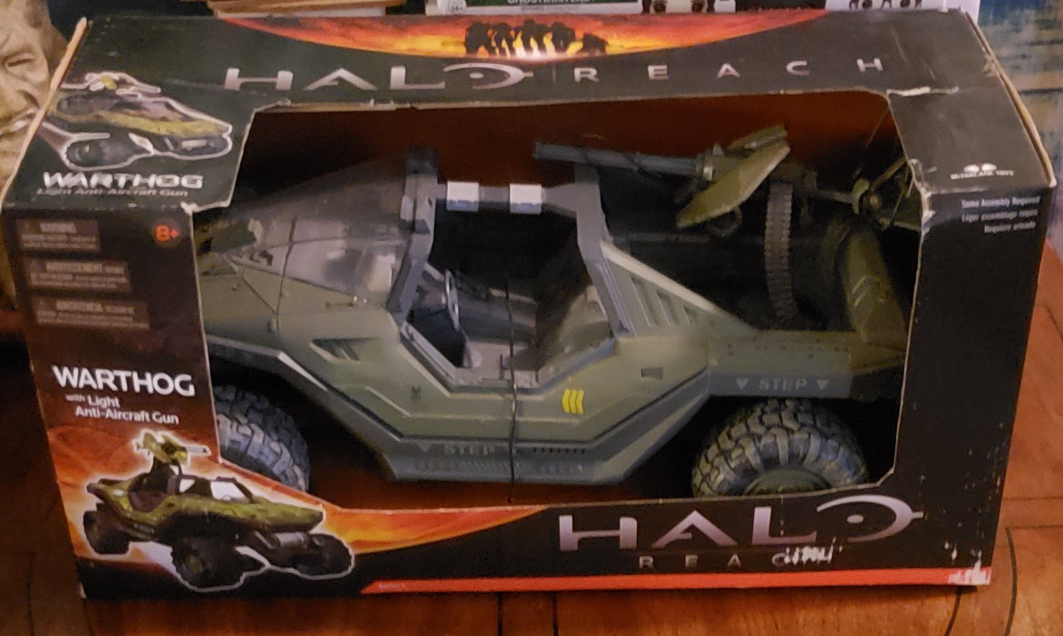 HALO REACH - WARTHOG with JFO/Rocket Launcher and Operator/Gauss Cannon