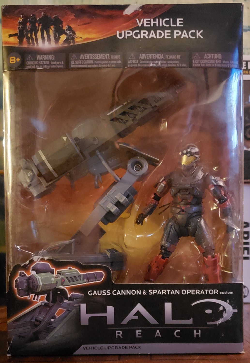 HALO REACH - WARTHOG with JFO/Rocket Launcher and Operator/Gauss Cannon