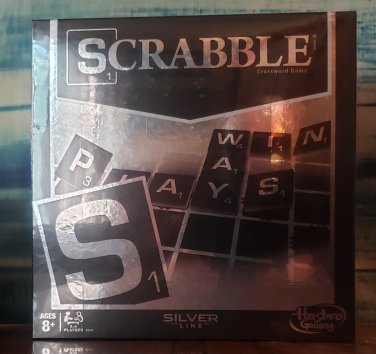 SCRABBLE - SILVER LINE  - EXCLUSIVE EDITION -- SEALED