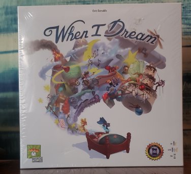 WHEN I DREAM - Board Game REPOS Productions ----- NEW