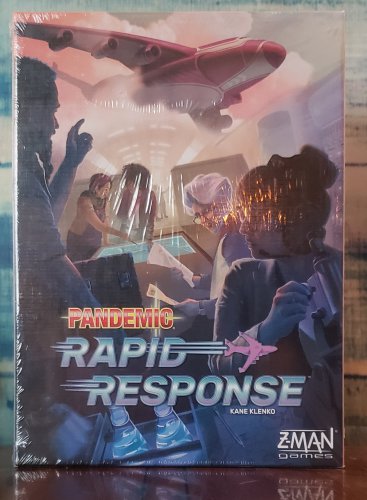 PANDEMIC - RAPID RESPONSE Board Game Expansion - Z-Man Games (NEW)