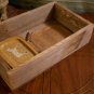 Handmade BARNWOOD SHADOW BOXES - Featuring 7/1/1919 Patent & Documents (1968)