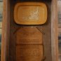 Handmade BARNWOOD SHADOW BOXES - Featuring 10/23/1906 Patent & Documents (1968)