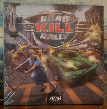 Z-Man Games - ROAD KILL RALLY - 3-6  players - 13+    (2010) NEW/SEALED