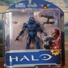 HALO ANNIVERSARY - BLUE SPARTAN RECON (CHASE)with PLASMA RIFLE/SWORD HILT (NEW) STILL SEALED ON CARD