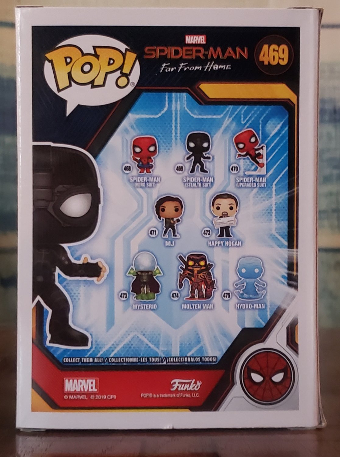 FUNKO POP - MARVEL - SPIDER-MAN FAR FROM HOME - Spider-man (In Stealth ...