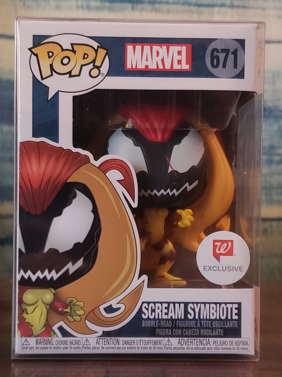 FUNKO POP - MARVEL - SCREAM SYMBIOTE #671- WALGREENS EXC - IN SOFT ...