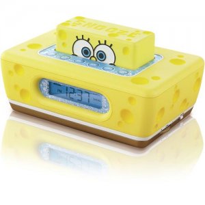 Spongebob Squarepants Npower Pop Up Clock Alarm Radio