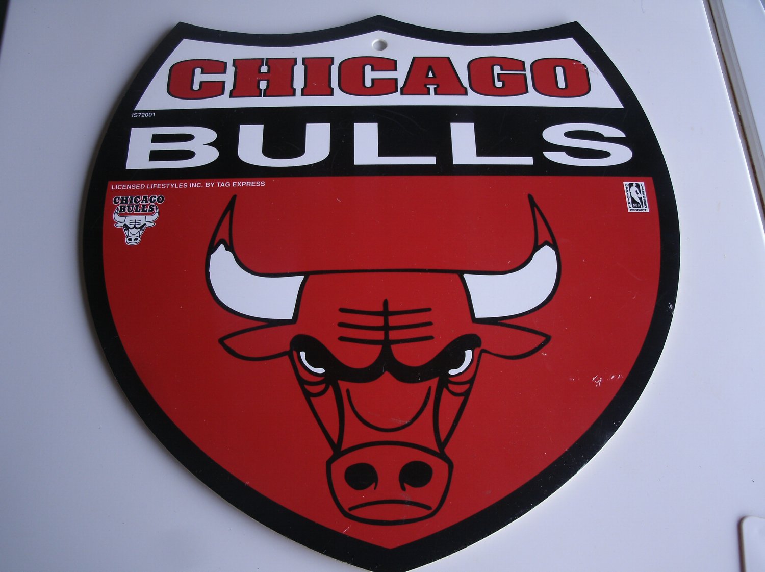 CHICAGO BULLS INTERSTATE SIGN BASKETBALL NBA