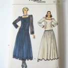 Vintage Vogue 9161 Misses Dropped Waist Dress - Sz 12