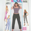 New Look 6090 Juniors' Top and Cropped Pants - Size 3/4 to 13/14