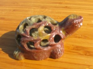 Turtle - Hand Carved Soapstone *On Sale with free shipping!*