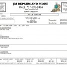 SHEENA HARDIN PC INVOICE