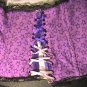 S/O SALE Rare Purple Star Bonded Corset Bustier