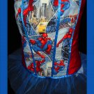 Gothic/Geeky Boned SpiderMan Corset Bustier Small -Medium