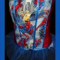 Gothic/Geeky Boned SpiderMan Corset Bustier Small -Medium