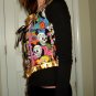 Day of the dead Gothic Gold PVC corset styled shirt Bustier/Vest