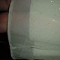 Ivory White dress-with sheer sequined overdress