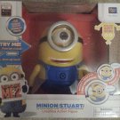 Despicable Me 2 Minion Stuart TALKING Laughing Action Figure BRAND NEW! RARE!