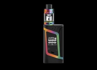 Sm ok Alien Kit 220W Black/Rainbow 100% Authentic W/Baby Beast Full Kit!
