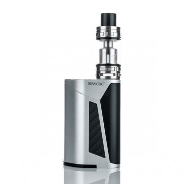 SM OK SILVER/BLACK GX350 QUAD 18650 TFV8 KIT 100% Authentic!