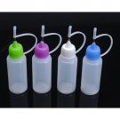 15ml STEEL NEEDLE TIP DROPPER BOTTLES 5x  | All Liquids US SELLER!