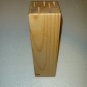 5 Knife Block with Scissors slot/Slim Space Saver~Wood