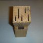 5 Knife Block with Scissors slot/Slim Space Saver~Wood