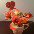 pink Valentines day mug