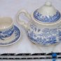 Blue Willow Doll-sized Tea Set