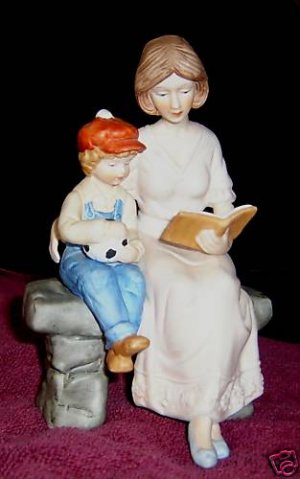 Paul Sebastian figurine - Mother and Child