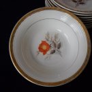 Limoges Triumph Vermillion Rose salad plate(12 availbl