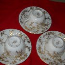 MINTON ANCESTRAL Cups and Saucers (6 sets available)