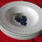 FOUR Mikasa Summer Poetry Soup/cereal  Bowls (4) DD901
