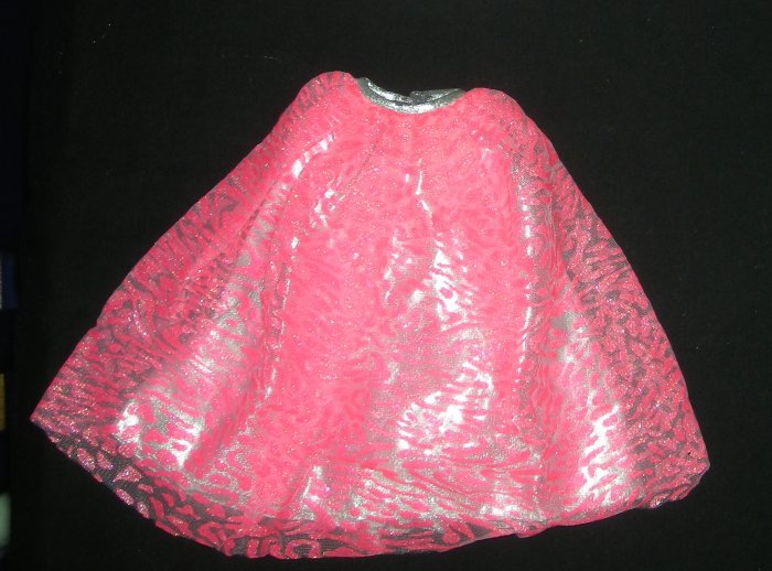 pink barbie skirt