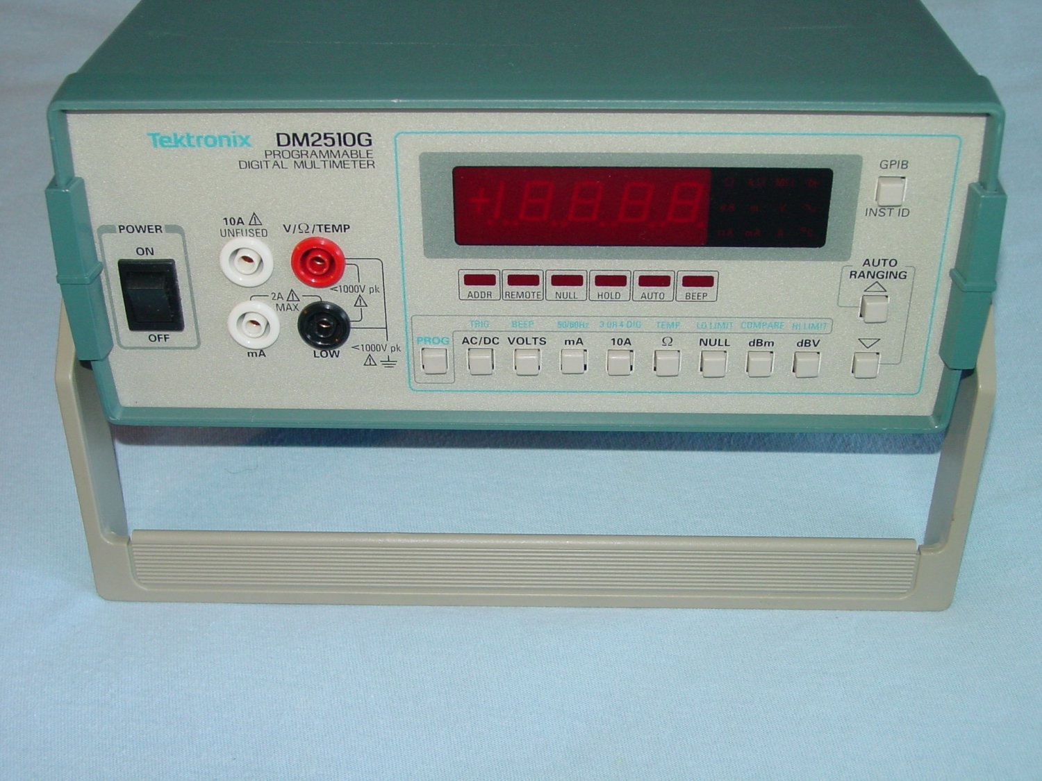 TEKTRONIX DM2510G PROGRAMMABLE DIGITAL MULTIMETER