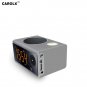 Multi-function bluetooth 4.2 speaker 5W, 2000 mAh battery, night light, clock, alarm clock, radio