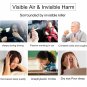 Car Air Humidifier - Plug And Play, Touch Button, Aroma Diffuser, 2 USB Ports (White)