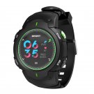 Smartwatch - Bluetooth 4.0, Heart Rate, Pedometer, Sedentary Reminder, Sleep Monitor(Green)