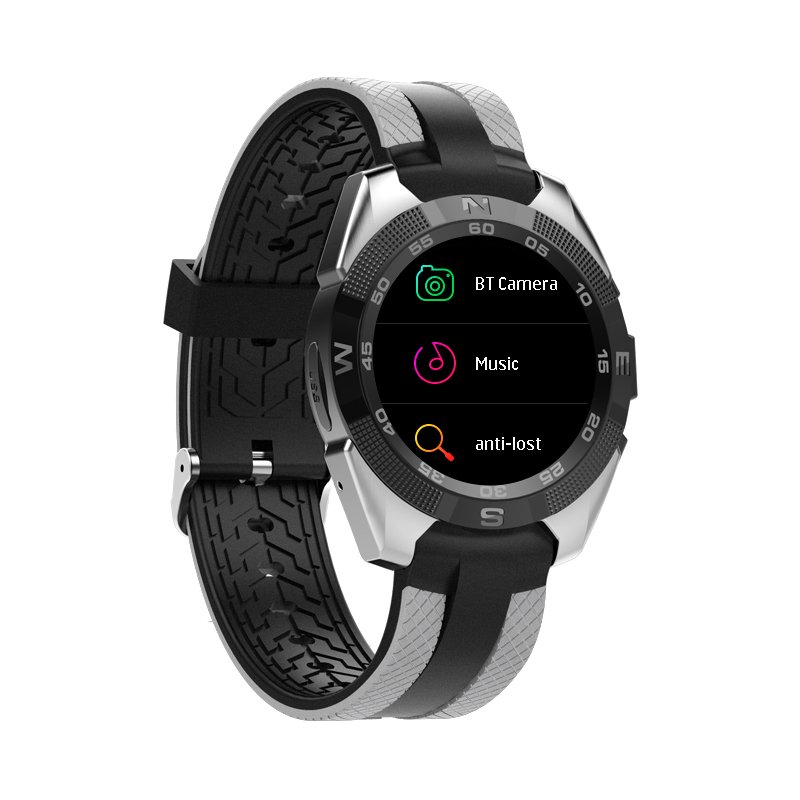 Bluetooth Smartwatch, 10.5mm Ultra-Thin Dial, Heart rate Monitor, Pedometer, 1.54-inch display