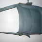 COACH 1990's Periwinkle/Sky Blue All Leather Bucket Style Bag